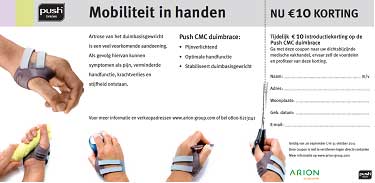 Push CMC Duimbrace – Mobiliteit in handen