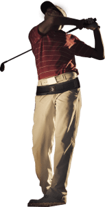 bekkenband golf