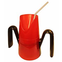 Drinkbeker Dysfagie Rood