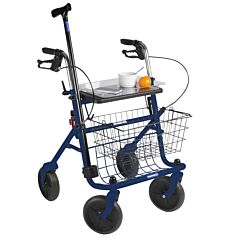 Quatro rollator blauw