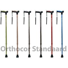 Wandelstok lichtgewicht Orthocor Standaard